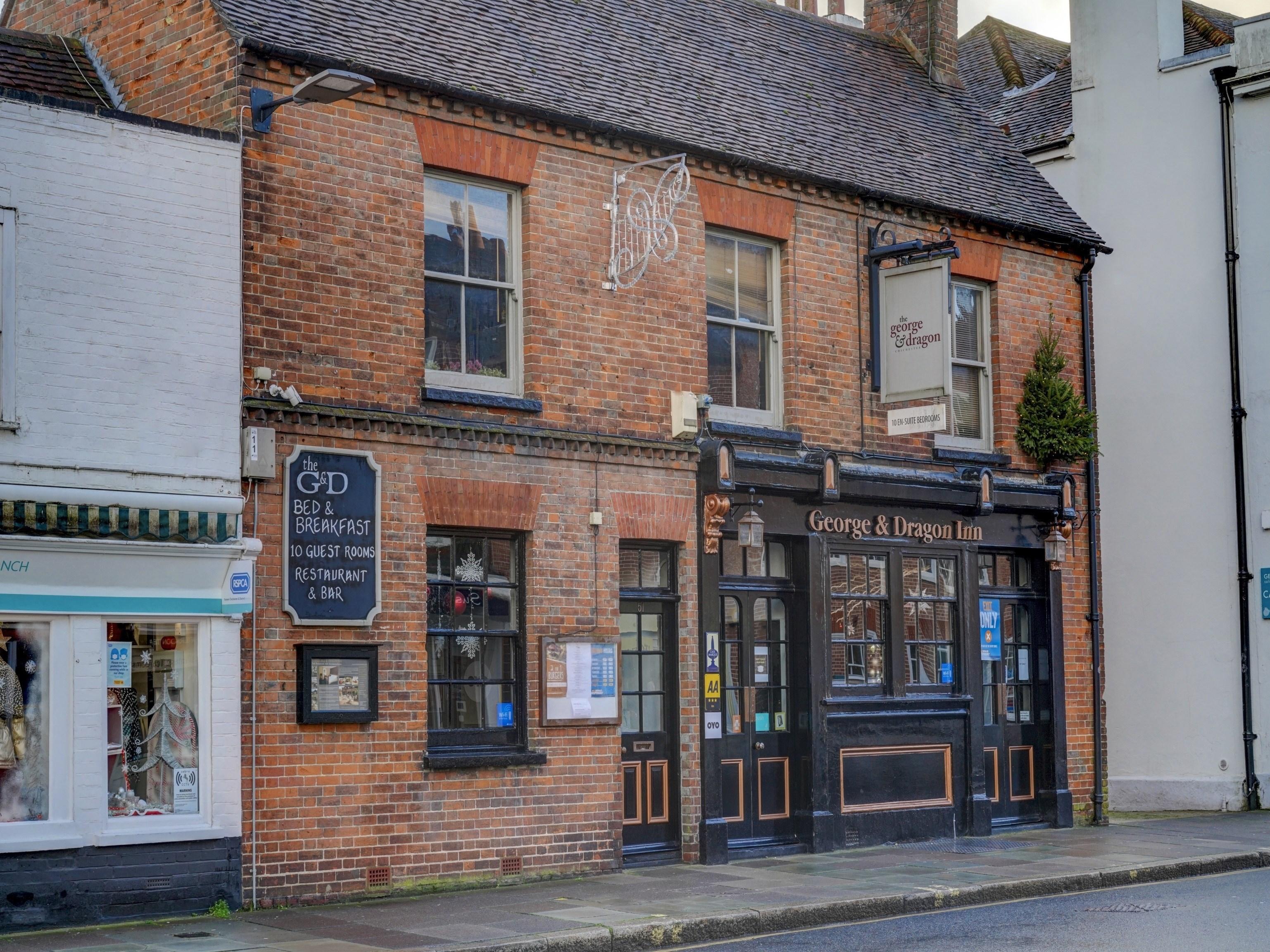 George & Dragon Inn Chichester Exteriör bild